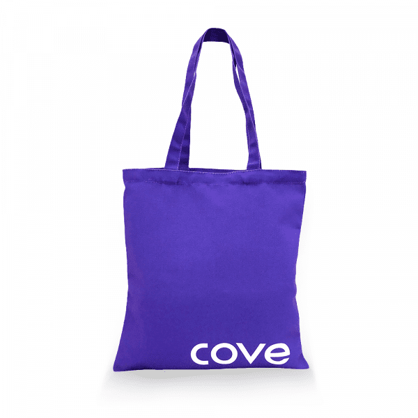 Purple 2025 canvas tote