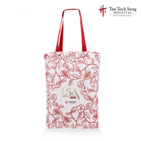 A4 Canvas Tote Bag (8oz) Custom Logo Printing Singapore